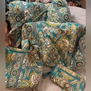 Vera Bradley Peacock, RETIRED, 5pc Set